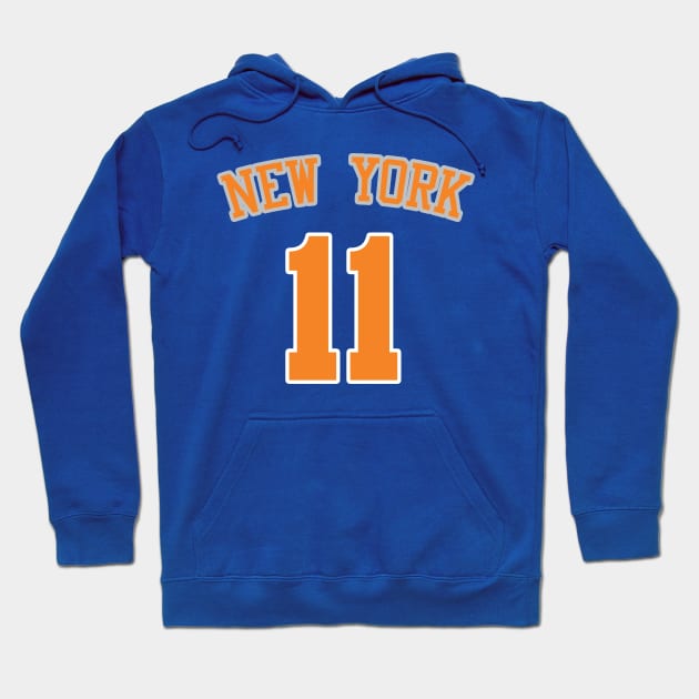 Jalen Brunson New York Knicks Hoodie by IronLung Designs